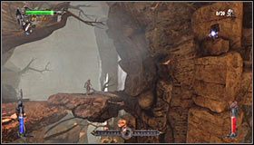 Jak można się łatwo domyślić, będziesz teraz musiał rytmicznie wciskać wskazany przez grę przycisk na padzie #1 - Etap 4 - Waterfalls of Agharta (1) | Rozdział 2 | Castlevania Lords of Shadow - Castlevania: Lords of Shadow - poradnik do gry