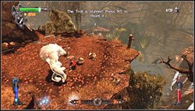 W trakcie tej bitwy proponuję skupić się przede wszystkim na atakowaniu jaskiniowego trolla, wyprowadzając najpotężniejsze dostępne ataki #1 - Etap 4 - Waterfalls of Agharta (2) | Rozdział 2 | Castlevania Lords of Shadow - Castlevania: Lords of Shadow - poradnik do gry