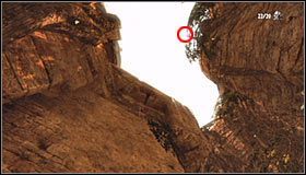 Przemieszczaj się ku górze, a po kilku chwilach powinieneś dotrzeć na niewielką półkę #1 - Etap 4 - Waterfalls of Agharta (3) | Rozdział 2 | Castlevania Lords of Shadow - Castlevania: Lords of Shadow - poradnik do gry