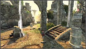 Jeżeli podejdziesz do widocznej w oddali przepaści #1, to zostaniesz poinformowany o konieczności odnalezienia innej drogi - Etap 5 - Agharta (1) | Rozdział 2 | Castlevania Lords of Shadow - Castlevania: Lords of Shadow - poradnik do gry