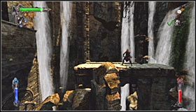 Zatrzymaj się w momencie gdy gra ukaże znajdującą się za Twoimi plecami platformę - Etap 6 - Dark Dungeon (1) | Rozdział 2 | Castlevania Lords of Shadow - Castlevania: Lords of Shadow - poradnik do gry