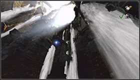 Musisz wykonać znaną Ci już akcję, a mianowicie odbić się od ściany (X lub Y) #1 i w odpowiednim momencie wykonać skok (A) - Etap 6 - Dark Dungeon (1) | Rozdział 2 | Castlevania Lords of Shadow - Castlevania: Lords of Shadow - poradnik do gry