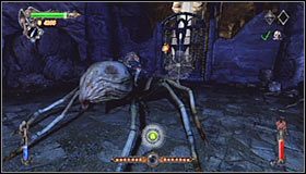 Walcz tak długo aż pająk zostanie osłabiony #1 - Etap 6 - Dark Dungeon (2) | Rozdział 2 | Castlevania Lords of Shadow - Castlevania: Lords of Shadow - poradnik do gry