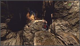 Zaczekaj aż kamera zmieni swoją pozycję, ukazując zlokalizowany bezpośrednio nad Tobą nowy zaczep #1 - Etap 6 - Dark Dungeon (2) | Rozdział 2 | Castlevania Lords of Shadow - Castlevania: Lords of Shadow - poradnik do gry