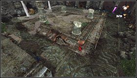 Pozostało Ci już tylko przesunąć się w prawo i zeskoczyć na nową półkę #1 - Etap 7 - Sanctuary Entrance (2) | Rozdział 2 | Castlevania Lords of Shadow - Castlevania: Lords of Shadow - poradnik do gry