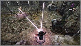 Biegnij w stronę drugiej statuy i wejdź z nią w interakcję #1 - Etap 7 - Sanctuary Entrance (2) | Rozdział 2 | Castlevania Lords of Shadow - Castlevania: Lords of Shadow - poradnik do gry