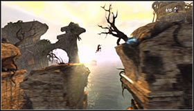 W okolicy znajduje się nowy sekret, ale w celu dotarcia do niego musisz rozegrać ten poziom po raz drugi, dysponując już cyklonowymi butami (Cyclone Boots) pozyskanymi dzięki pokonaniu końcowego bossa tego rozdziału - Etap 1 - The Three Towers (1) | Rozdział 3 | Solucja Castlevania Lords of Shadow - Castlevania: Lords of Shadow - poradnik do gry