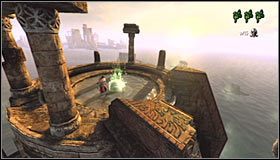 Po dotarciu na górę skieruj się w prawo i wykonaj ostatnie kroki #1 mające do celu dotarcie na sam szczyt wieży - Etap 1 - The Three Towers (3) | Rozdział 3 | Solucja Castlevania Lords of Shadow - Castlevania: Lords of Shadow - poradnik do gry