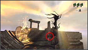 Po dotarciu na sam szczyt podejdź do dobrze znanego Ci już artefaktu #1 - Etap 1 - The Three Towers (4) | Rozdział 3 | Solucja Castlevania Lords of Shadow - Castlevania: Lords of Shadow - poradnik do gry