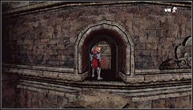 Nie zapomnij przesunąć się w jednym miejscu w lewo #1, gdyż w przeciwnym wypadku nie mógłbyś kontynuować wspinaczki - Etap 1 - The Three Towers (4) | Rozdział 3 | Solucja Castlevania Lords of Shadow - Castlevania: Lords of Shadow - poradnik do gry