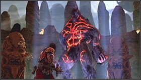 Po wyczerpaniu paska zdrowia bossa gra automatycznie wyświetli nową cut-scenkę #1, nie zmuszając do dobijania Cornella - Etap 2 - The Dark Lord of the Lycans (1) | Rozdział 3 | Castlevania - Castlevania: Lords of Shadow - poradnik do gry