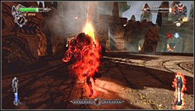 Podobnie jak w poprzedniej walce, czekaj na dobre okazje do zadawania obrażeń #1 - Etap 2 - The Dark Lord of the Lycans (1) | Rozdział 3 | Castlevania - Castlevania: Lords of Shadow - poradnik do gry