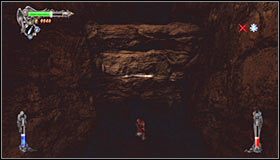 Po dostatecznym zbliżeniu się do krawędzi wciśnij przycisk skoku, a powinieneś bez żadnych problemów przeskoczyć nad przepaścią #1 - Etap 2 - The Dark Lord of the Lycans (2) | Rozdział 3 | Solucja Castlevania - Castlevania: Lords of Shadow - poradnik do gry