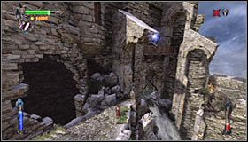 Walcz tak długo aż pasek energii ręki ogra zostanie całkowicie wyczerpany #1 - Etap 1 - Mountain Fortress (2) | Rozdział 4 | Solucja Castlevania - Castlevania: Lords of Shadow - poradnik do gry