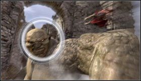 Przygotuj się do zaliczenia dwóch scenek QTE #1 #2 - Etap 1 - Mountain Fortress (2) | Rozdział 4 | Solucja Castlevania - Castlevania: Lords of Shadow - poradnik do gry