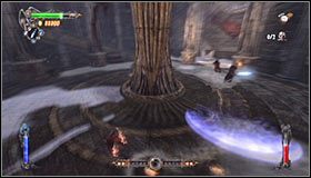 W trakcie tej bitwy proponuję skupić się na pojedynczym Swordmasterze, nie oszczędzając magicznej energii na wyprowadzanie najsilniejszych odmian ataków #1 - Etap 2 - The Crow Witch (1) | Rozdział 4 | Solucja Castlevania Lords of Shadow - Castlevania: Lords of Shadow - poradnik do gry