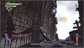 Skieruj się w stronę schodów, które były pokazywane na cut-scence #1 - Etap 2 - The Crow Witch (1) | Rozdział 4 | Solucja Castlevania Lords of Shadow - Castlevania: Lords of Shadow - poradnik do gry