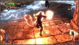 Jeśli chodzi o walkę ze Swordmasterami, początkowo proponuję stosować potężne umiejętności o charakterze obszarowym #1, a dopiero po zlikwidowaniu jednego z trzech wrogów skupić się na wybranym przez siebie celu - Etap 2 - The Crow Witch (2) | Rozdział 4 | Solucja Castlevania Lords of Shadow - Castlevania: Lords of Shadow - poradnik do gry