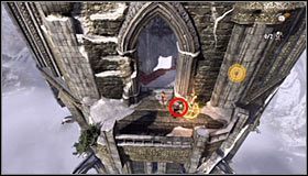 Możesz już skierować się w przeciwną stronę, mijając po drodze miejsce gdzie wspiąłeś się na ten poziom - Etap 2 - The Crow Witch (2) | Rozdział 4 | Solucja Castlevania Lords of Shadow - Castlevania: Lords of Shadow - poradnik do gry