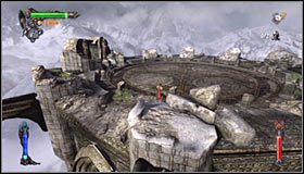 Na sam koniec będziesz się musiał chwycić nowego wystającego elementu, a następnie podciągnąć #1 - Etap 2 - The Crow Witch (2) | Rozdział 4 | Solucja Castlevania Lords of Shadow - Castlevania: Lords of Shadow - poradnik do gry