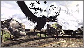 Wykonuj wszystkie opisane poniżej czynności aż wiedźma uderzona zostanie w sumie przez trzy jaja - Etap 2 - The Crow Witch (3) | Rozdział 4 | Solucja Castlevania Lords of Shadow - Castlevania: Lords of Shadow - poradnik do gry