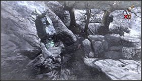 Wybierz z inwentarza wróżki i wyślij co najmniej jedną z nich w stronę czupakabry celem odwrócenia uwagi potwora #1 - Etap 1 - Veros Woods (1) | Rozdział 5 | Solucja Castlevania Lords of Shadow - Castlevania: Lords of Shadow - poradnik do gry