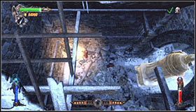Zlokalizuj teraz mniej wytrzymały fragment ściany lewego budynku #1 - Etap 2 - Wygol Village (2) | Rozdział 5 | Solucja Castlevania Lords of Shadow - Castlevania: Lords of Shadow - poradnik do gry