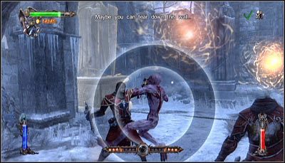 W celu zaliczenia wyzwania musisz nie pozwolić Zobekowi na zabicie żadnego z ghuli spotkanych na cmentarzysku - Etap 2 - Wygol Village (2) | Rozdział 5 | Solucja Castlevania Lords of Shadow - Castlevania: Lords of Shadow - poradnik do gry