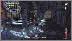 Przesuwaj mechanizm w prawo aż będzie on wskazywał północ (runa pojawi się za zabarykadowanym przejściem) #1 - Etap 3 - Abbey Catacombs (3) | Rozdział 5 | Solucja Castlevania Lords of Shadow - Castlevania: Lords of Shadow - poradnik do gry