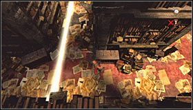 Kieruj się tu w stronę dolnej części ekranu, a następnie skręć w stronę lewej części ekranu - Etap 4 - Abbey Library (1) | Rozdział 5 | Solucja Castlevania Lords of Shadow - Castlevania: Lords of Shadow - poradnik do gry