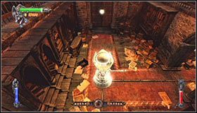 Podejdź do wspomnianych wyżej zamkniętych drzwi - Etap 4 - Abbey Library (2) | Rozdział 5 | Solucja Castlevania Lords of Shadow - Castlevania: Lords of Shadow - poradnik do gry