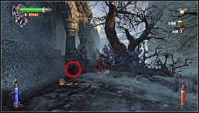 Wyjdź na zewnątrz #1, gdzie zostaniesz uraczony bardzo ładną scenką przerywnikową ukazującą całą tę okolicę - Etap 5 - Abbey Tower (1) | Rozdział 5 | Solucja Castlevania Lords of Shadow - Castlevania: Lords of Shadow - poradnik do gry