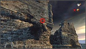 Przemieszczaj się w lewo, zaczynając od wykonania skoku w stronę drugiej krawędzi #1 - Etap 5 - Abbey Tower (2) | Rozdział 5 | Solucja Castlevania Lords of Shadow - Castlevania: Lords of Shadow - poradnik do gry