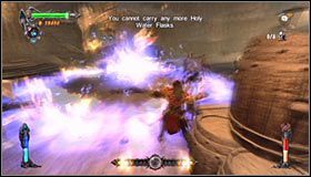 W trakcie walk z wampirami warto przede wszystkim korzystać z odblokowanych od tego etapu buteleczek z wodą święconą (Holy Water) - Etap 6 - Brauner | Rozdział 5 | Solucja Castlevania Lords of Shadow - Castlevania: Lords of Shadow - poradnik do gry