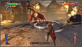 Bossa możesz natomiast atakować na dwa zasadnicze sposoby - Etap 6 - Brauner | Rozdział 5 | Solucja Castlevania Lords of Shadow - Castlevania: Lords of Shadow - poradnik do gry