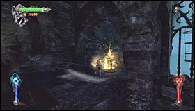 Pozostań na balkoniku i udaj się w prawo, wchodząc w interakcję ze znajdującą się tu dźwignią #1 - Etap 7 - Castle Sewers (1) | Rozdział 5 | Solucja Castlevania Lords of Shadow - Castlevania: Lords of Shadow - poradnik do gry