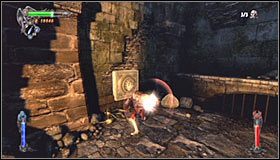 Otwórz tu nowy pojemnik #1, dzięki czemu pozyskasz potrzebne Ci do rozwiązania kolejnej zagadki srebrne sztylety - Etap 7 - Castle Sewers (2) | Rozdział 5 | Solucja Castlevania Lords of Shadow - Castlevania: Lords of Shadow - poradnik do gry