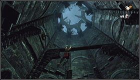 Etap ten rozpocznie się dokładnie w tym samym miejscu, w którym zakończył się poprzedni, a więc w pierwszej kolejności będziesz się musiał wydostać z ogromnej studni - Etap 1 - Castle Courtyard (1) | Rozdział 6 | Solucja Castlevania Lords of Shadow - Castlevania: Lords of Shadow - poradnik do gry