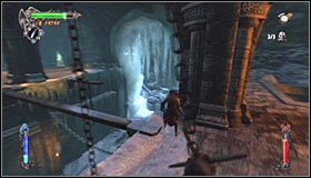 Tu musisz rozprawić się z niewielką grupką słabszych wampirów i oczywiście warto do tego celu ponownie użyć Warga #1 - Etap 1 - Castle Courtyard (2) | Rozdział 6 | Solucja Castlevania Lords of Shadow - Castlevania: Lords of Shadow - poradnik do gry