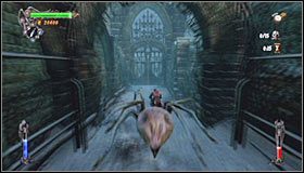 Powróć do głównej ścieżki i nadal kieruj się wgłąb ekranu - Etap 2 - Maze Gardens (2) | Rozdział 6 | Solucja Castlevania Lords of Shadow - Castlevania: Lords of Shadow - poradnik do gry