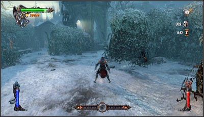 W celu zaliczenia wyzwania musisz zabić 15 mandragor w czasie krótszym niż 15 sekund - Etap 2 - Maze Gardens (3) | Rozdział 6 | Solucja Castlevania Lords of Shadow - Castlevania: Lords of Shadow - poradnik do gry