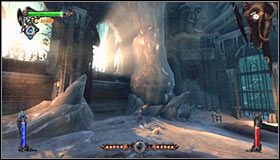 Za każdym razem gdy zlikwidujesz grupę wampirów będziesz miał kilkanaście sekund na wpuszczenie do środka promieni słonecznych - Etap 3 - Castle Hall (1) | Rozdział 6 | Solucja Castlevania Lords of Shadow - Castlevania: Lords of Shadow - poradnik do gry