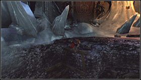 Po tym jak miniesz narożnik zaczekaj aż bohater odchyli się za siebie #1 i dopiero wtedy wykonaj nowy skok - Etap 4 - Refectory (2) | Rozdział 6 | Solucja Castlevania Lords of Shadow - Castlevania: Lords of Shadow - poradnik do gry