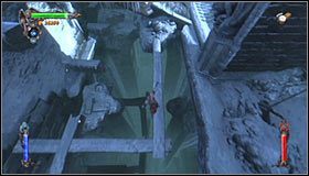 Zeskocz na znajdującą się bezpośrednio pod Tobą niewielką półkę #1 - Etap 1 - Balcony (1) | Rozdział 7 | Solucja Castlevania Lords of Shadow - Castlevania: Lords of Shadow - poradnik do gry