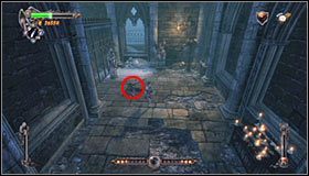 Zauważ, że ostatni z pokonanych szkieletów pozostawił po sobie klucz #1 - Balcony Key - Etap 1 - Balcony (2) | Rozdział 7 | Solucja Castlevania Lords of Shadow - Castlevania: Lords of Shadow - poradnik do gry