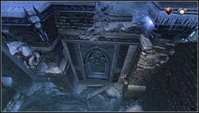 Przystąp teraz dla odmiany do wspinaczki i po dotarciu na samą górę przesuń się w prawo #1 - Etap 1 - Balcony (2) | Rozdział 7 | Solucja Castlevania Lords of Shadow - Castlevania: Lords of Shadow - poradnik do gry