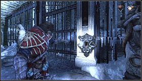 Po dotarciu na samą górę przesuń się w lewo #1, dzięki czemu będziesz się mógł podciągnąć - Etap 1 - Balcony (2) | Rozdział 7 | Solucja Castlevania Lords of Shadow - Castlevania: Lords of Shadow - poradnik do gry