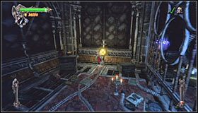Na koniec ustaw się na prawo od statuy #1 - Etap 2 - Electric Laboratory (1) | Rozdział 7 | Solucja Castlevania - Castlevania: Lords of Shadow - poradnik do gry