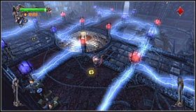 Użyj mechanizmu i dwukrotnie obróć go zgodnie z ruchem wskazówek zegara, dzięki czemu odblokowane zostanie prawe przejście #1 - Etap 2 - Electric Laboratory (2) | Rozdział 7 | Solucja Castlevania - Castlevania: Lords of Shadow - poradnik do gry