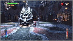 Zacznij od skorzystania ze znajdujących się tu dwóch fontann #1 - Etap 3 - Chromatic Observatory (1) | Rozdział 7 | Solucja Castlevania - Castlevania: Lords of Shadow - poradnik do gry